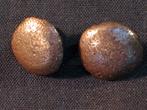 2 Knopen zonder versiering, 1625 bodemvondst. 1999N, Ophalen of Verzenden, Heren