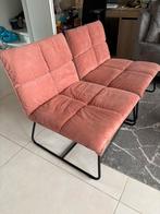 Roze fauteuils, Ophalen, Eenpersoons, 75 tot 100 cm, Zo goed als nieuw