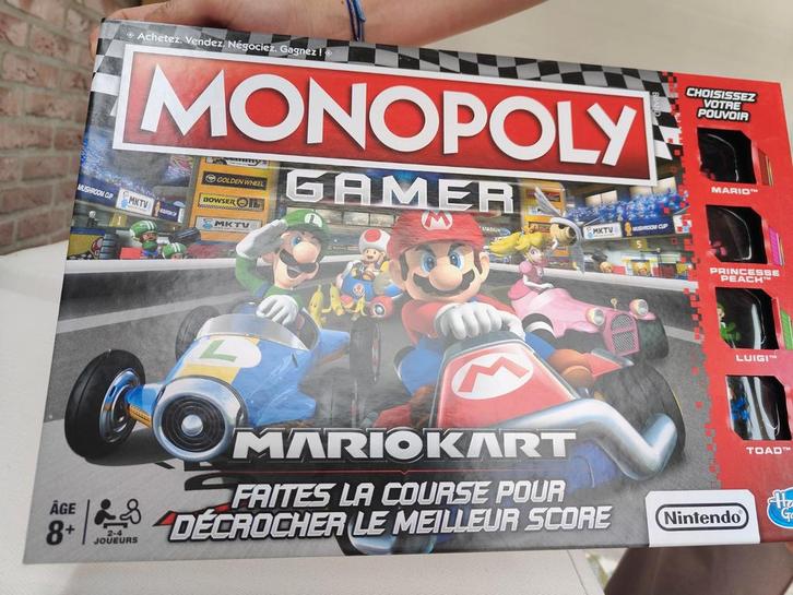 Monopoly Gamer Mario Kart - Nieuw in doos!, Hobby en Vrije tijd, Gezelschapsspellen | Bordspellen, Nieuw, Drie of vier spelers