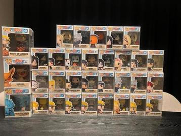 Grote Naruto Funko pop collectie beschikbaar voor biedingen