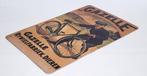 Gazelle rijwielfabriek fiets reclamebord van metaal wandbord, Verzamelen, Reclamebord, Info@deconoord.nl, Deco Noord, Nieuw