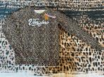 Vingino Nadien nieuwe sweater trui luipaardprint maat 16/176, Nieuw, Meisje, Trui of Vest, Verzenden