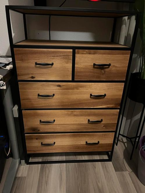 Xenos Charlie Ladekast, Huis en Inrichting, Kasten | Ladekasten, Zo goed als nieuw, 100 tot 150 cm, 50 tot 100 cm, 25 tot 50 cm