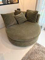 Ronde Loveseat, Huis en Inrichting, Banken | Sofa's en Chaises Longues, Ophalen, 100 tot 125 cm, Tweepersoons, Zo goed als nieuw