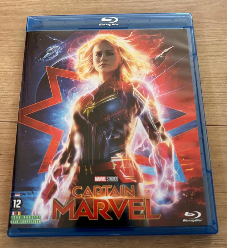 Blu-ray Captain Marvel, Cd's en Dvd's, Blu-ray, Zo goed als nieuw, Science Fiction en Fantasy, Verzenden