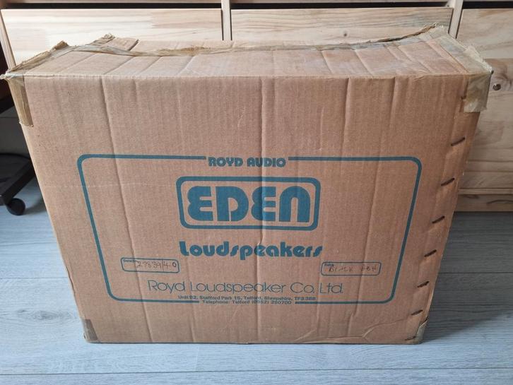 Royd Eden Luidsprekers - Zeer Mooie Staat!, Audio, Tv en Foto, Luidsprekers, Zo goed als nieuw, Front, Rear of Stereo speakers