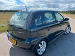 Opel Corsa 1.2 16V Twinport 5D 2006 Zwart, Auto's, Voorwielaandrijving, 450 kg, 4 cilinders, 1229 cc