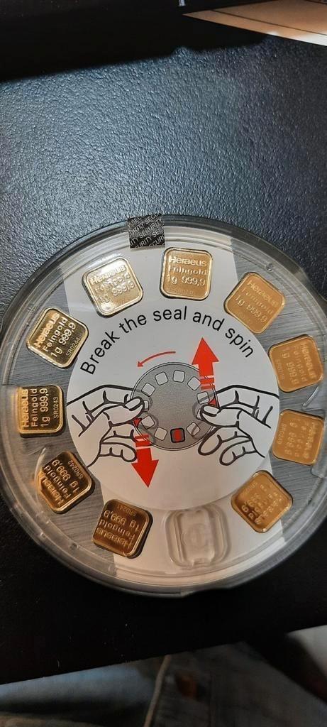 Goud baren 24kt, Postzegels en Munten, Edelmetalen en Baren, Goud, Ophalen of Verzenden