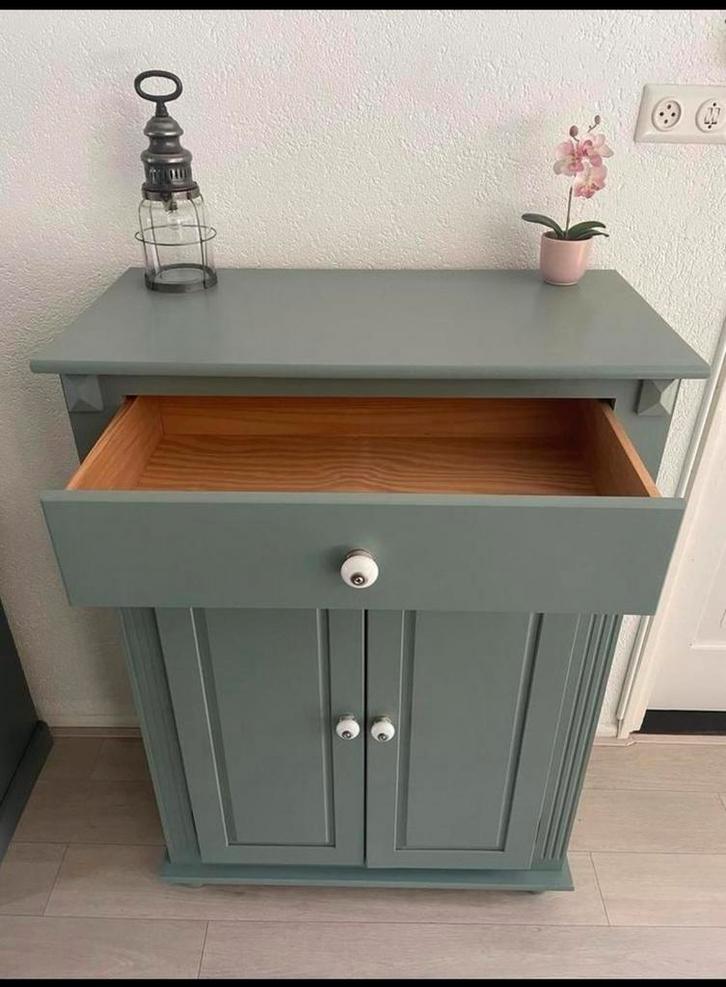 Urban Green Meidenkastje - Stijlvol & Praktisch!, Huis en Inrichting, Kasten | Overige, Gebruikt, Ophalen