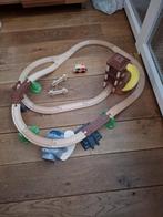 Houten Treinrails Junglebaan, Ophalen of Verzenden, Gebruikt, Overige typen