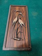 Muurhanger reigers koper kleurig, Ophalen of Verzenden, 'T Olde Gre-j, Info@toldegrej.nl, Endepoelstraat 20f Didam