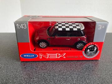 auto Welly Nex Mini Cooper S item no 53673 NIEUW beschikbaar voor biedingen