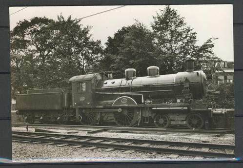 Locomotief Lok N.S. 2104 Foto-Ansichtkaart Trein t-5 jdu   V, Verzamelen, Spoorwegen en Tramwegen, Zo goed als nieuw, Trein, Kaart of Prent