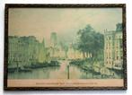 Antiek Litho Gezicht Genomen van de Kleine Draaibrug, 1840., Ophalen of Verzenden