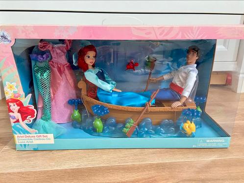 Disneystore - Ariel de kleine zeemeermin deluxe speelset, Kinderen en Baby's, Speelgoed | Poppen, Zo goed als nieuw, Ophalen of Verzenden