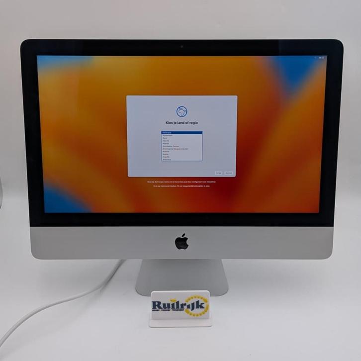 Apple iMac 2017 4K Retina 21,5 inch i5 16Gb - Zgan, Computers en Software, Apple Desktops, Zo goed als nieuw
