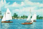 Ansichtkaart zeilboten, Ophalen of Verzenden, 1960 tot 1980, Gelopen, Sport en Spel