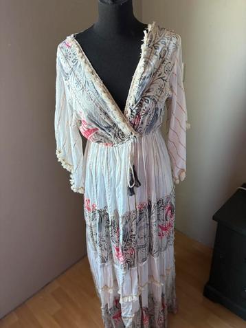 Super mooie lange zomerse BoHo Ibiza jurk mt M ZGAN  beschikbaar voor biedingen