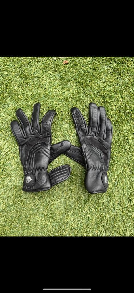 Leren motorhandschoenen – maat S, Motoren, Kleding | Motorkleding, Handschoenen, Tweedehands, Ophalen of Verzenden