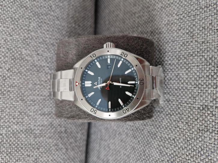 Alpina alpiner automatic 4, Sieraden, Tassen en Uiterlijk, Horloges | Heren, Nieuw, Overige merken, Leer, Ophalen of Verzenden