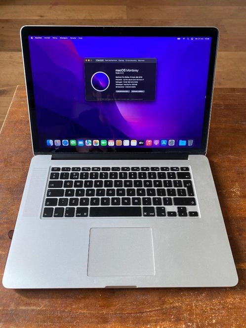 MacBook Pro 15 inch 16GB ram 500GB opslag, Computers en Software, Apple Macbooks, Gebruikt, MacBook, 15 inch, 2 tot 3 Ghz, 512 GB