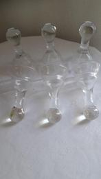 6X GLAS ZONDER VOET(KNOBBELGLAZEN), Verzamelen, Glas en Borrelglaasjes, Ophalen of Verzenden, Zo goed als nieuw, Overige typen