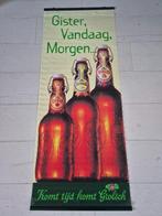 Te koop: Grolsch roll-up textieldoek, spandoek, Sint / Kerst, Verzamelen, Biermerken, Ophalen of Verzenden, Zo goed als nieuw