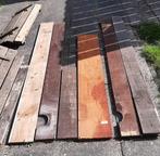 Diverse houten planken en balken schutting schuur hout aller, Doe-het-zelf en Verbouw, Hout en Planken, Ophalen, Gebruikt, Plank