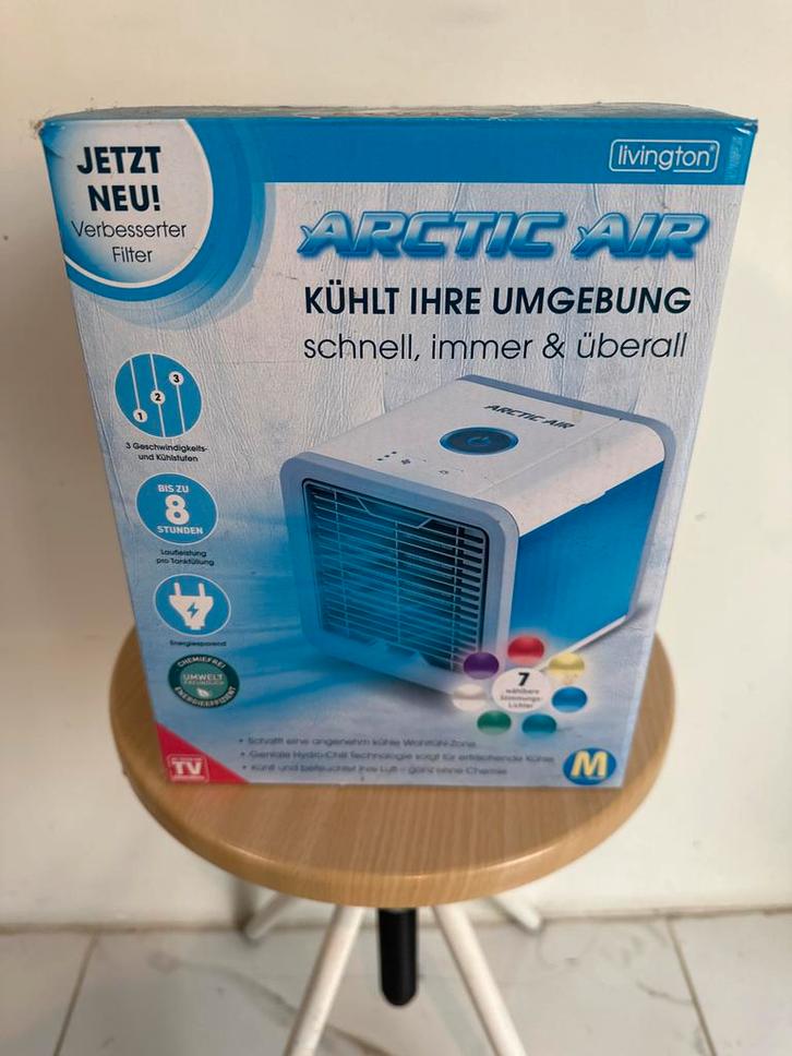 Livington Arctic Air - Mobiele Airco, Witgoed en Apparatuur, Airco's, Nieuw, Mobiele airco, Minder dan 60 m³, 3 snelheden of meer