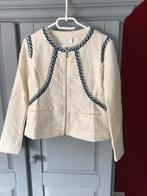 Creme met marineblauw jasje nieuw, Kleding | Dames, Jasjes, Kostuums en Pakken, Maat 38/40 (M), Blauw, Nieuw, Ophalen of Verzenden