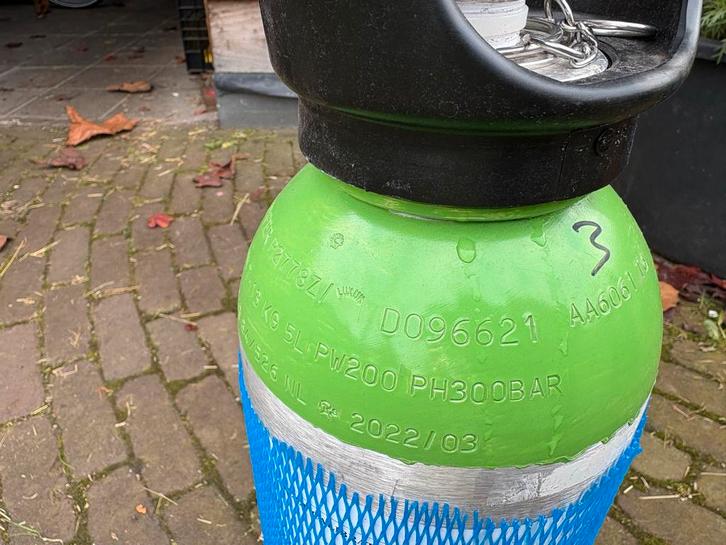 Luxfer P27787Z Gasfles - 5L, Dieren en Toebehoren, Vissen | Aquaria en Toebehoren, Ophalen