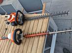 Stihl heggenscharen, Stihl brandstof en elektrisch, Tuin en Terras, Heggenscharen, Ophalen, Gebruikt, Benzine