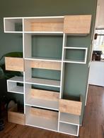 Wand/boekenkast, Huis en Inrichting, Kasten | Wandmeubels, Ophalen, Met plank(en), Zo goed als nieuw, Minder dan 150 cm