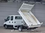 Iveco Daily 35C14 Open Laadbak Dubbel Cabine Dubbellucht 3,5, Stof, Gebruikt, Euro 6, Iveco