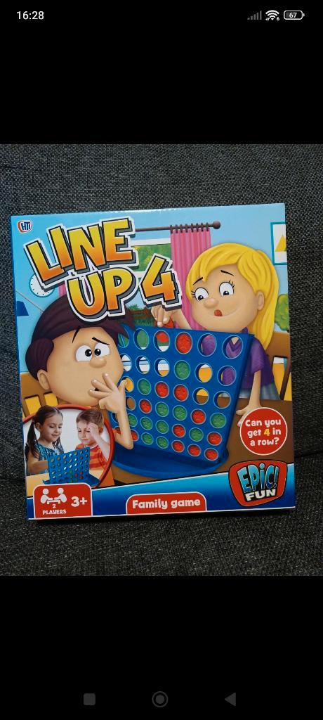Nieuw 4 op een rij spel, Hobby en Vrije tijd, Gezelschapsspellen | Bordspellen, Nieuw, Een of twee spelers, Ophalen of Verzenden