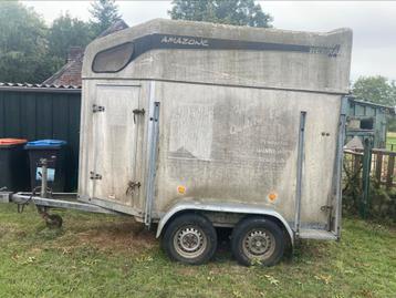 Gebruikte trailer 1,5 paards beschikbaar voor biedingen