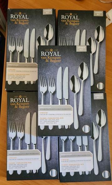 Divers ah royal van kempen en begeer bestek besteksets  beschikbaar voor biedingen