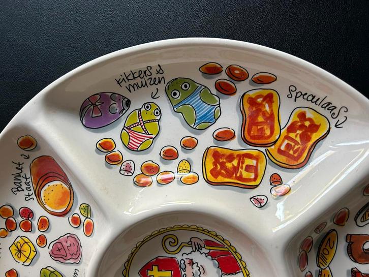 Blond Amsterdam Sinterklaas Schaal - Collectorsitem, Huis en Inrichting, Keuken | Servies, Zo goed als nieuw, Blond Amsterdam