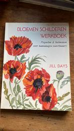 Bloemen in aquarel werkboek, Hobby en Vrije tijd, Ophalen, Zo goed als nieuw
