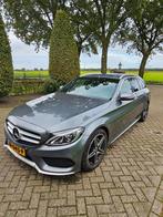 Mercedes-Benz C-Klasse C180 d 116pk 7G-TRONIC 2018 Grijs, Auto's, Automaat, Achterwielaandrijving, Zwart, 4 cilinders