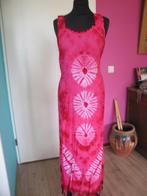 Hippie Maxi zomer jurk L, Verzenden, Maat 42/44 (L), Zo goed als nieuw, Rood