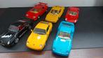 6x Bburago 1:24 modelautos inclusief catalogus 2002, Hobby en Vrije tijd, Modelauto's | 1:24, Ophalen of Verzenden, Zo goed als nieuw