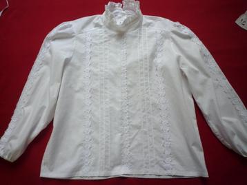 516 VICTORIAANSE BLOUSE, PATROON L.ASHLEY, STIJL DICKENS beschikbaar voor biedingen