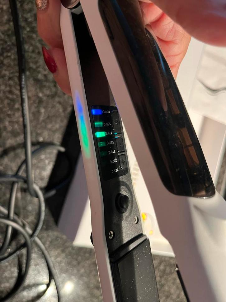 Professionele Steampod Stijltang in orijs verlaagd!!!!, Witgoed en Apparatuur, Persoonlijke-verzorgingsapparatuur, Zo goed als nieuw