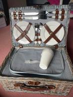 Picknickmand voor 4 personen - Compleet!, Ophalen of Verzenden, Nieuw