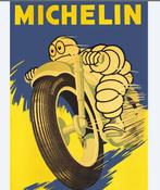 Michelin poster op canvas 40 x 60 cm, Verzamelen, Merken en Reclamevoorwerpen, Ophalen of Verzenden, Nieuw, Reclamebord