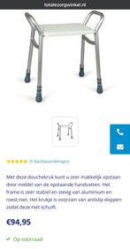 Basic Douchestoel zitting - Aluminium, Huis en Inrichting, Stoelen, Ophalen, Overige materialen, Zo goed als nieuw, Eén