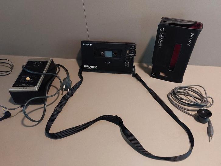 Sony Walkman Professional WM-D6 - Complete Set, Werkend!, Audio, Tv en Foto, Walkmans, Discmans en Minidiscspelers, Walkman, Ophalen of Verzenden