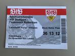 Fanticket Stuttgart - Feyenoord 06-11-2025, Tickets en Kaartjes, Eén persoon, November