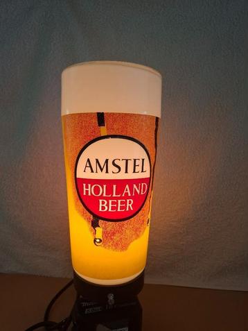 Amstel Holland Beer  wandlamp zeldzaam licht reclame  beschikbaar voor biedingen